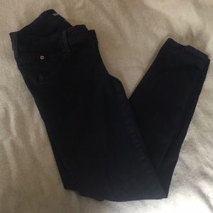 Hudson black skinny jeans